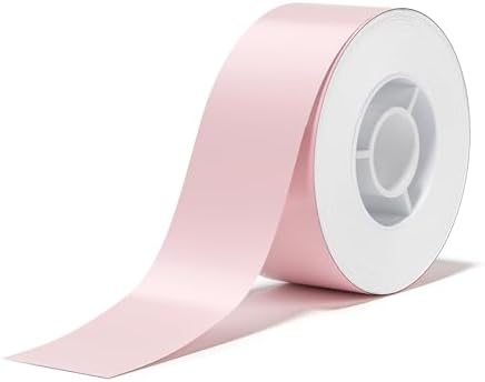 NIIMBOT H1S Etikettendrucker - Selbstklebende, kontinuierliche Thermo-Etiketten 15mm x 7,5m für Schule, Büro und Zuhause