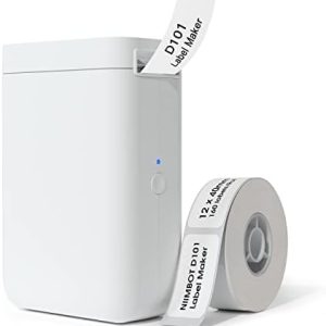 NIIMBOT D101 Etikettendrucker – Handheld Thermo Gerät für Schul- und Geschäftslabel, 15-25 mm, einfaches Drucken!