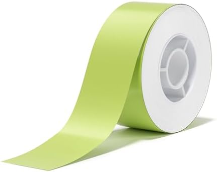 NIIMBOT H1S Etikettendrucker - Selbstklebende, kontinuierliche Thermo-Etiketten 15mm x 7,5m für Schule, Büro und Zuhause