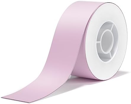 NIIMBOT H1S Etikettendrucker - Selbstklebende, kontinuierliche Thermo-Etiketten 15mm x 7,5m für Schule, Büro und Zuhause