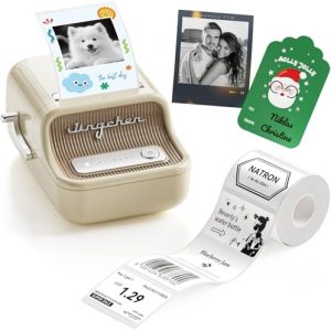 NIIMBOT B21Pro Etikettendrucker – 300 DPI HD Fotodrucker für große Etiketten, ideal für Zuhause, Büro & DIY-Projekte