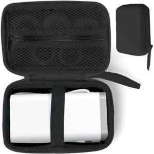 SUPVAN E10 Tasche - Organisieren Sie Ihre Nelko P21 und NIIMBOT D110 Etikettendrucker im stilvollen Schwarz für unterweg