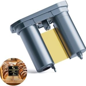 NIIMBOT Thermotransfer-Farbband für M2 Etikettendrucker - Wasserfeste, langlebige goldene Druckfolie für optimale Etiket