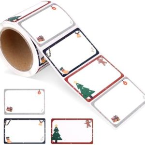 230stk Weihnachtsetiketten von - Thermoetiketten für Geschenke, Karten & Umschläge - Ideal für festliche Anlässe!