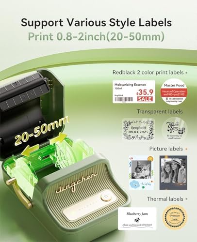 NIIMBOT B21Pro Etikettendrucker – 300 DPI Hochauflösende Etiketten fürs Büro, Zuhause & DIY-Projekte