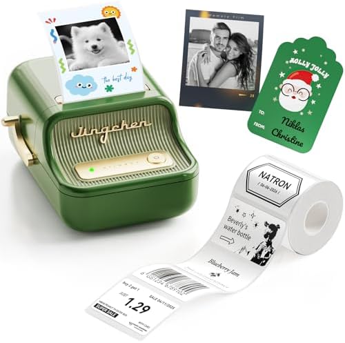 NIIMBOT B21Pro Etikettendrucker – 300 DPI Hochauflösende Etiketten fürs Büro, Zuhause & DIY-Projekte
